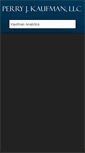 Mobile Screenshot of perrykaufman.com